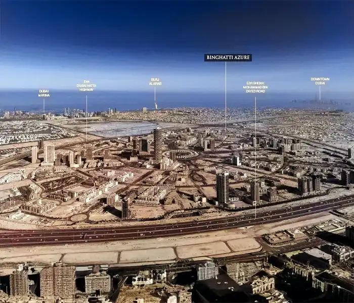 Prime Location for Binghatti Azure Building, Property Off plan,