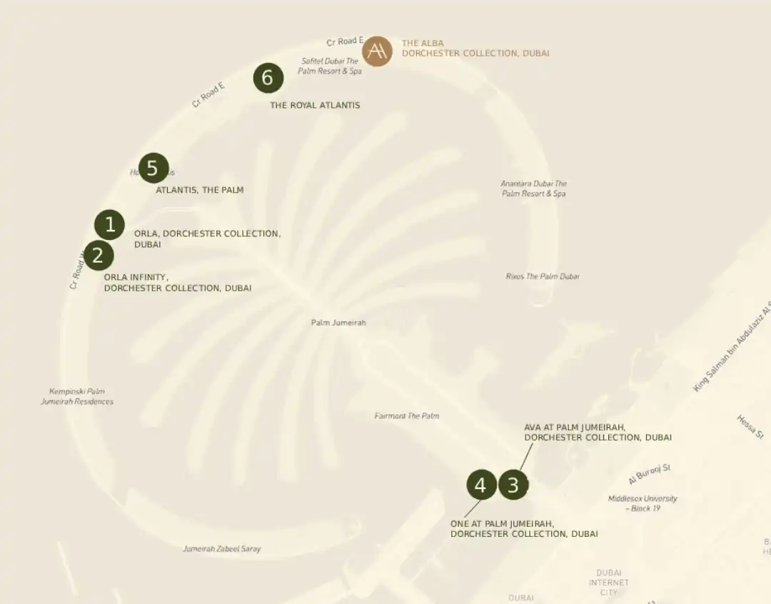 The Alba Destination Location google map, Property Off plan,